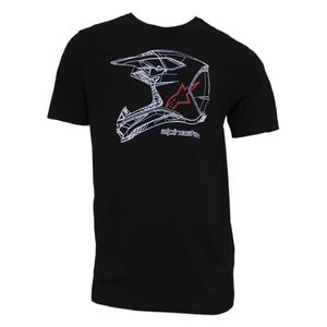 CAMISETA HOMBRE NEGRA ALPINESTARS 6780199