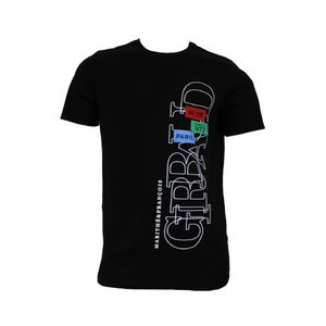 CAMISETA HOMBRE NEGRA GIRBAUD 1409040