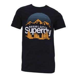 CAMISETA HOMBRE NEGRA SUPERDRY 5944738