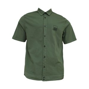 CAMISA MANGA CORTA HOMBRE VERDE GIRBAUD 1409101