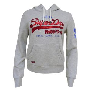 BUSO CHOMPA MUJER GRIS SUPERDRY 5944617
