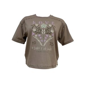 CAMISETA ESTAMPADA MUJER AMERICANINO 1039520