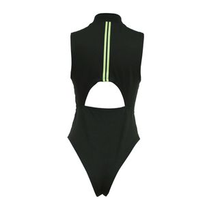 BODY MANGA SISA MUJER NEGRO GIRBAUD 1409134