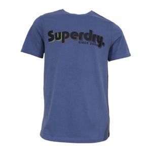CAMISETA HOMBRE AZUL SUPERDRY 5944751
