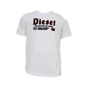 CAMISETA HOMBRE BLANCA DIESEL 1055037