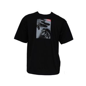 CAMISETA HOMBRE NEGRA DIESEL 1055042