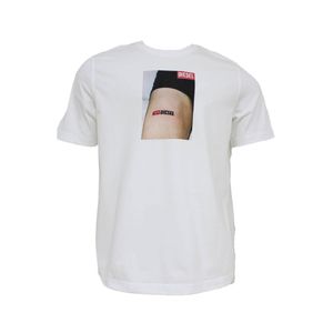 CAMISETA HOMBRE BLANCA DIESEL 1055043