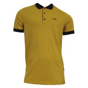 CAMISETA POLO HOMBRE AMARILLA GIRBAUD 1409170
