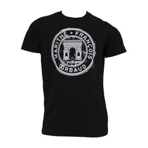 CAMISETA HOMBRE NEGRA GIRBAUD 1409327