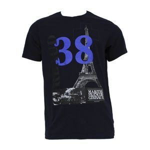 CAMISETA HOMBRE AZUL GIRBAUD 1409339