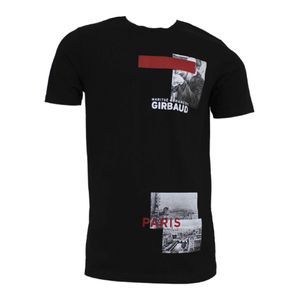 CAMISETA HOMBRE NEGRA GIRBAUD 1409346